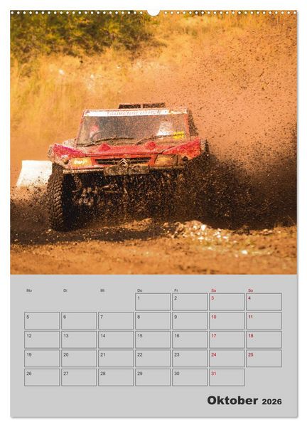 Produktbild: RALLYE RAID - Saison Planer (hochwertiger Premium Wandkalender 2026 DIN A2 hoch), Kunstdruck in Hochglanz
