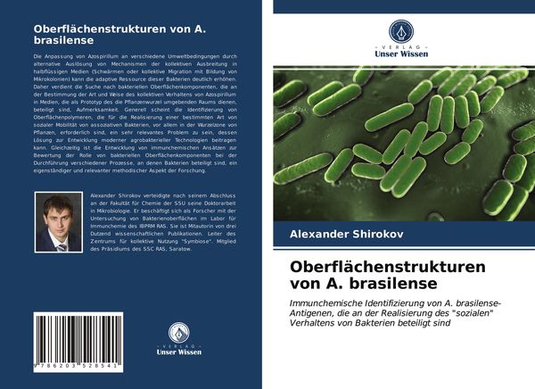Produktbild: Oberfl&auml;chenstrukturen von A. brasilense