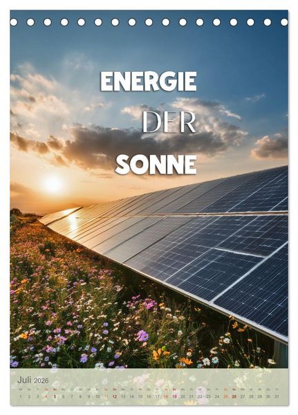 Produktbild: Unsere Erde atmet (Tischkalender 2026 DIN A5 hoch), CALVENDO Monatskalender