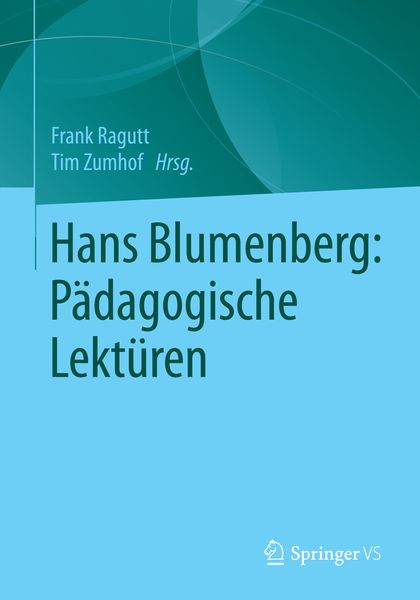 Produktbild: Hans Blumenberg: P&auml;dagogische Lekt&uuml;ren
