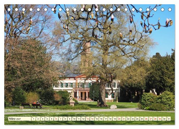 Produktbild: Weinheim im Herzen der Bergstra&szlig;e (Tischkalender 2027 DIN A5 quer), CALVENDO Monatskalender