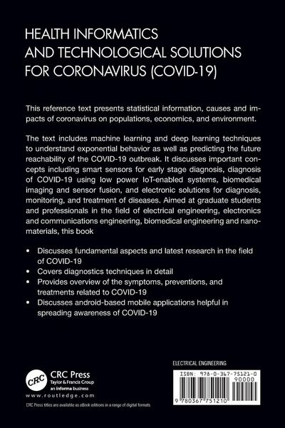 Produktbild: Health Informatics and Technological Solutions for Coronavirus (COVID-19)