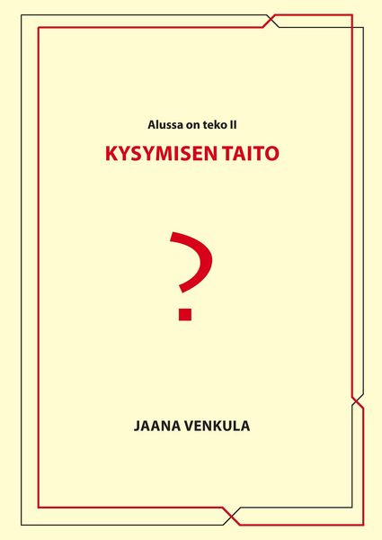 Produktbild: Kysymisen taito
