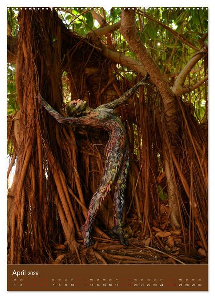 Produktbild: Tropical Artventures (Wandkalender 2026 DIN A2 hoch), CALVENDO Monatskalender