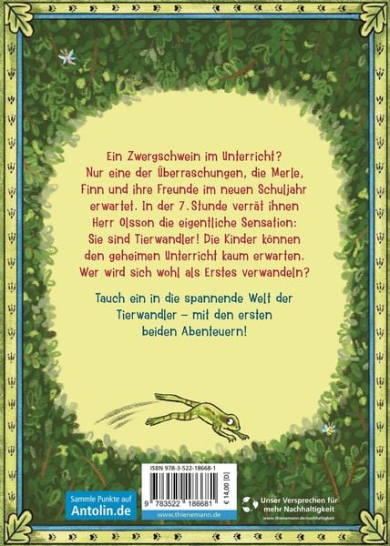 Produktbild: Die Tierwandler: Siebte Stunde Verwandlungskunde