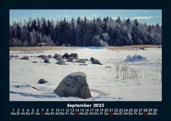 Produktbild: Winterzauber 2025 Fotokalender DIN A5
