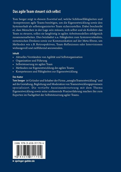 Produktbild: Das agile Team steuert sich selbst