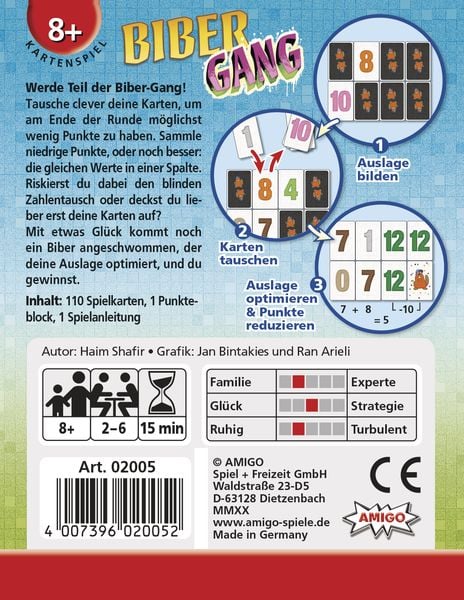 Produktbild: Biber-Gang (Spielkarten)