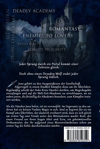 Produktbild: June und die Reise zur Wolfsjagd (Band 1 der Romantasy - Reihe)
