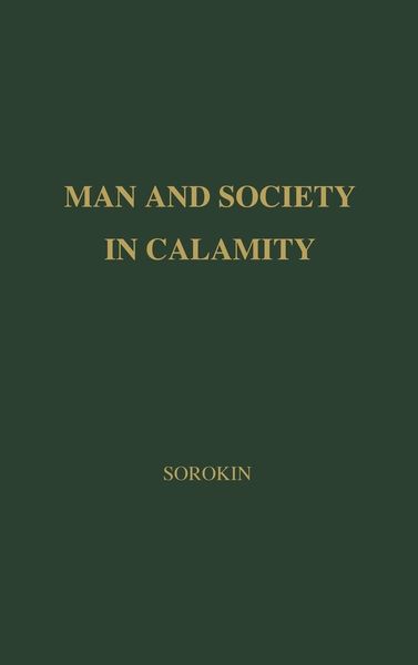 Produktbild: Man and Society in Calamity
