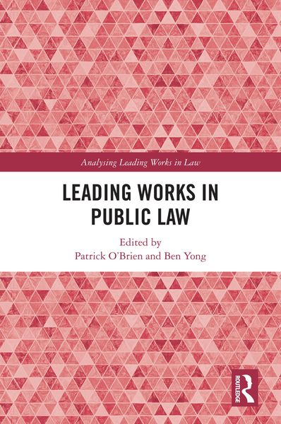 Produktbild: Leading Works in Public Law