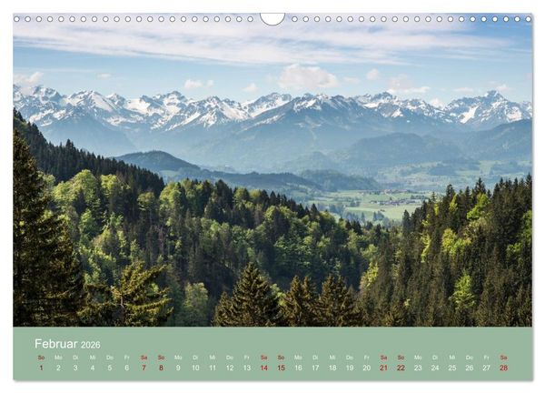 Produktbild: Heimweh Allg&auml;u 2026 (Wandkalender 2026 DIN A3 quer), CALVENDO Monatskalender