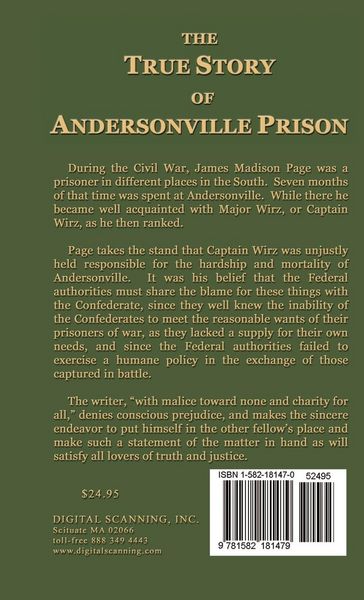 Produktbild: The True Story of Andersonville Prison