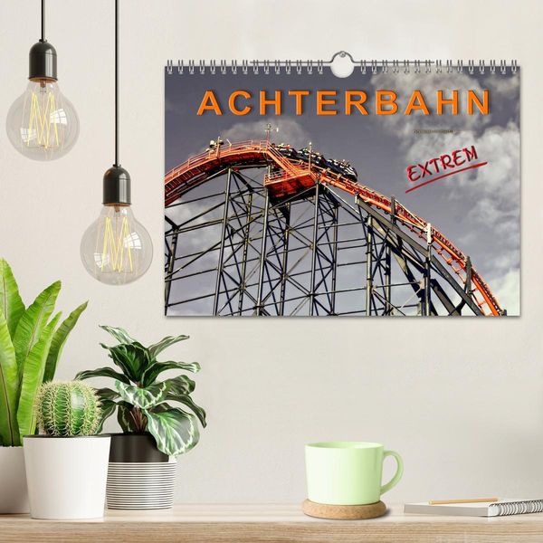 Produktbild: Achterbahn - extrem (Wandkalender 2026 DIN A4 quer), CALVENDO Monatskalender