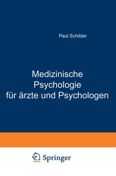 Produktbild: Medizinische Psychologie f&uuml;r &Auml;rzte und Psychologen