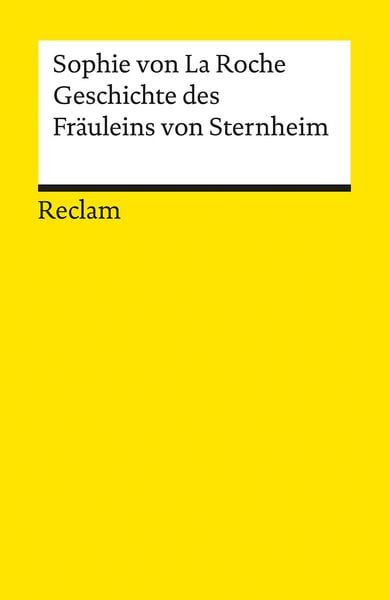 Produktbild: Geschichte des Fr&auml;uleins von Sternheim