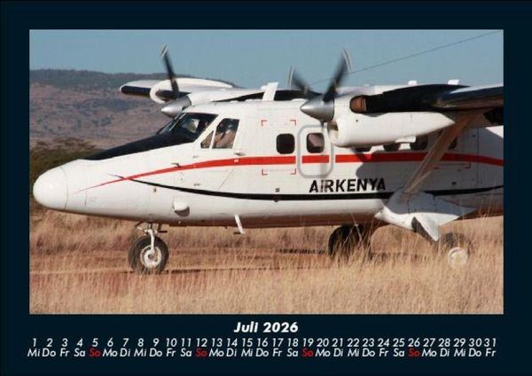 Produktbild: Flugzeuge 2026 Fotokalender DIN A5