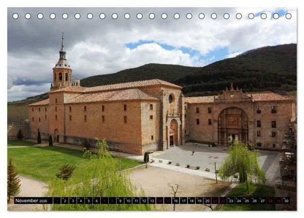 Produktbild: Spaniens Nordosten (Tischkalender 2026 DIN A5 quer), CALVENDO Monatskalender