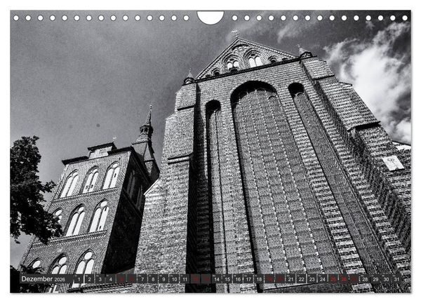 Produktbild: Ein Blick auf die Hansestadt Rostock (Wandkalender 2026 DIN A4 quer), CALVENDO Monatskalender