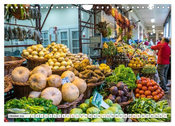 Produktbild: Madeira - Funchal (Wandkalender 2026 DIN A4 quer), CALVENDO Monatskalender