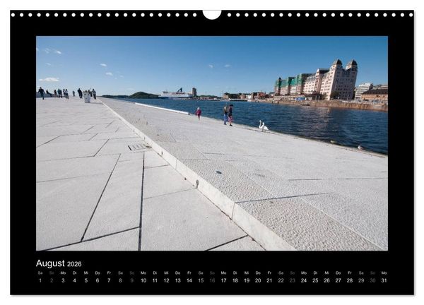Produktbild: Oslo (Wandkalender 2026 DIN A3 quer), CALVENDO Monatskalender