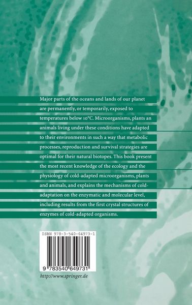 Produktbild: Cold-Adapted Organisms