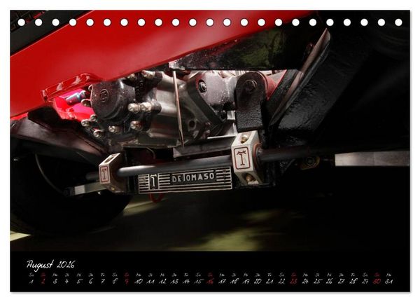 Produktbild: De Tomaso Pantera (Tischkalender 2026 DIN A5 quer), CALVENDO Monatskalender