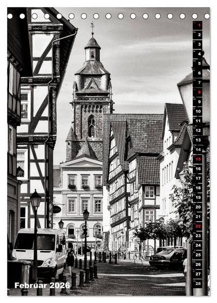 Produktbild: Ein Blick auf Bad Wildungen (Tischkalender 2026 DIN A5 hoch), CALVENDO Monatskalender