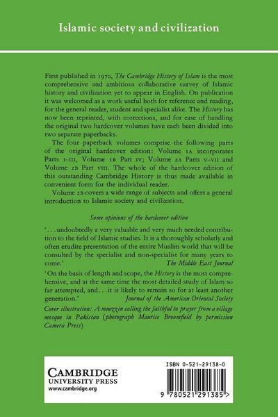 Produktbild: The Cambridge History of Islam