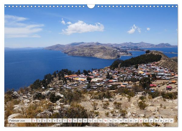 Produktbild: Bolivien - Unterwegs im Hochland (Wandkalender 2026 DIN A3 quer), CALVENDO Monatskalender