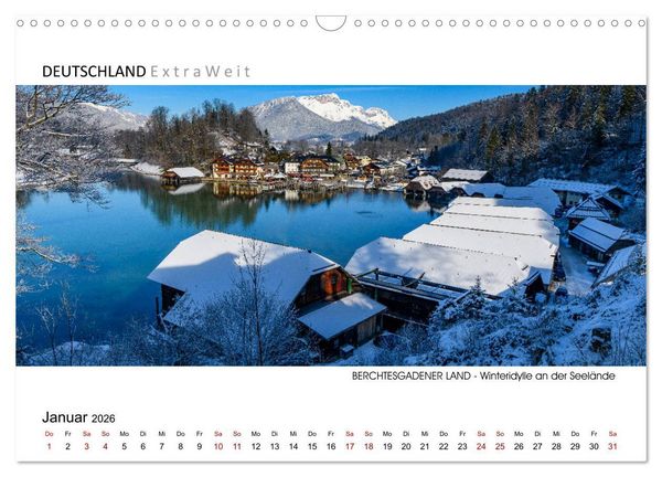Produktbild: Impressionen aus dem Berchtesgadener Land (Wandkalender 2026 DIN A3 quer), CALVENDO Monatskalender