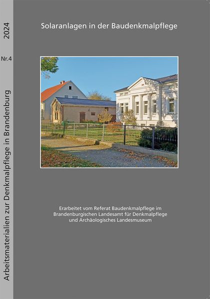 Produktbild: Solaranlagen in der Baudenkmalpflege