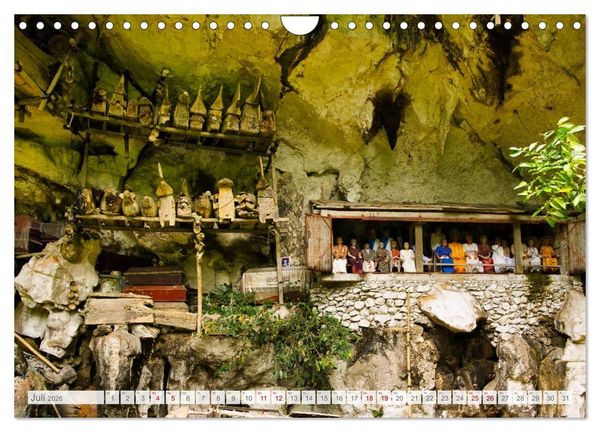 Produktbild: Sulawesi 2026 (Wandkalender 2026 DIN A4 quer), CALVENDO Monatskalender