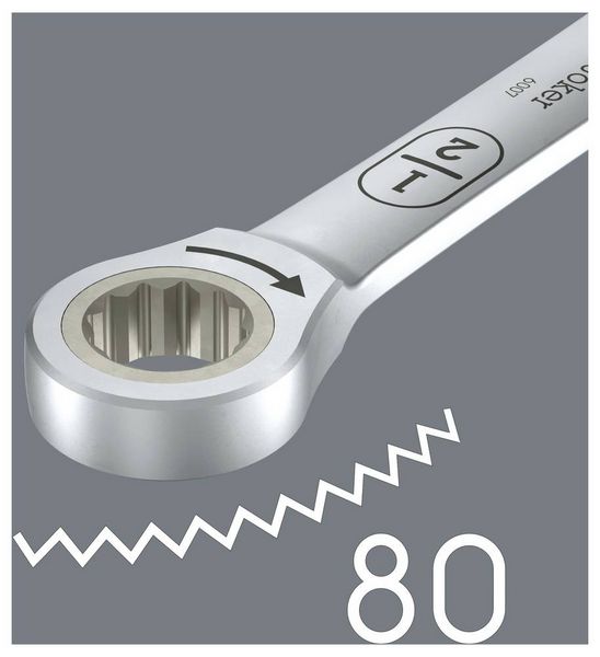 Produktbild: Wera 05020357001 6007 Joker Ring-Maulschl&uuml;ssel Schl&uuml;sselweite (Metrisch) 14mm