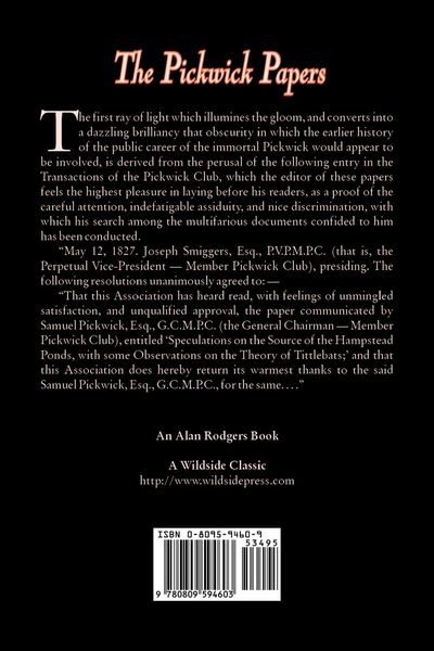 Produktbild: The Pickwick Papers by Charles Dickens, Fiction, Literary