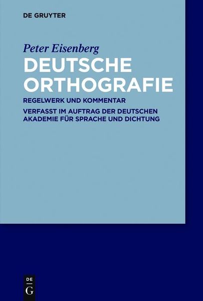 Produktbild: Deutsche Orthografie