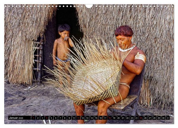 Produktbild: XINGU - Fluss der Menschenwesen (Wandkalender 2026 DIN A3 quer), CALVENDO Monatskalender