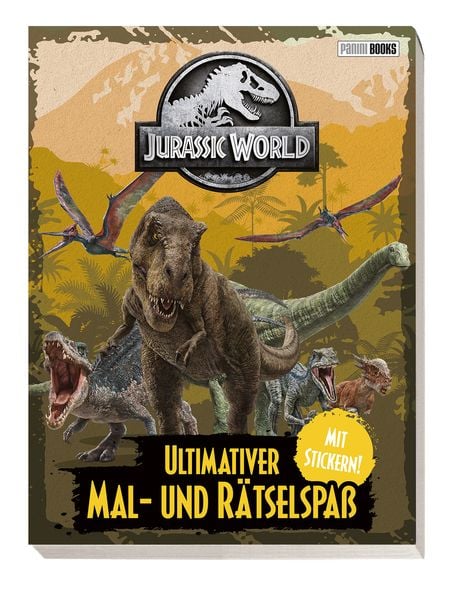 Jurassic World: Ultimativer Mal- und Rätselspaß, Taschenbuch von Panini, Panini, 9783833245985
