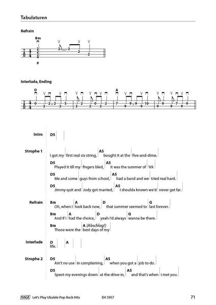Produktbild: Let's Play Ukulele Pop Rock Hits (mit 2 CDs)