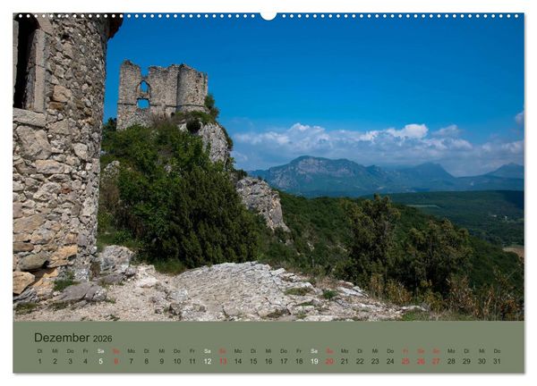 Produktbild: Provenzalisches Drome (Wandkalender 2026 DIN A2 quer), CALVENDO Monatskalender