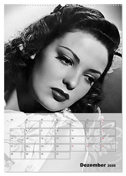 Produktbild: Filmstars der goldenen Leinwandjahre (hochwertiger Premium Wandkalender 2026 DIN A2 hoch), Kunstdruck in Hochglanz