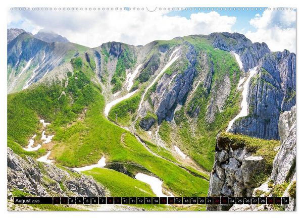 Produktbild: Wundersch&ouml;ne Zugspitzarena (Wandkalender 2026 DIN A2 quer), CALVENDO Monatskalender