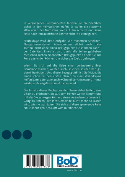 Produktbild: Die Vision als Fixstern der Ver&auml;nderung