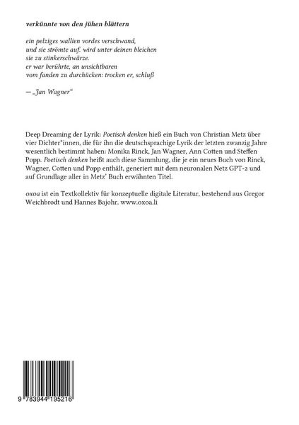 Produktbild: Poetisch denken 2