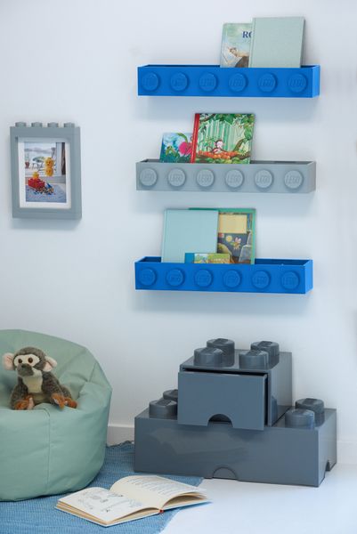Produktbild: LEGO&reg; B&uuml;cherregal Blau