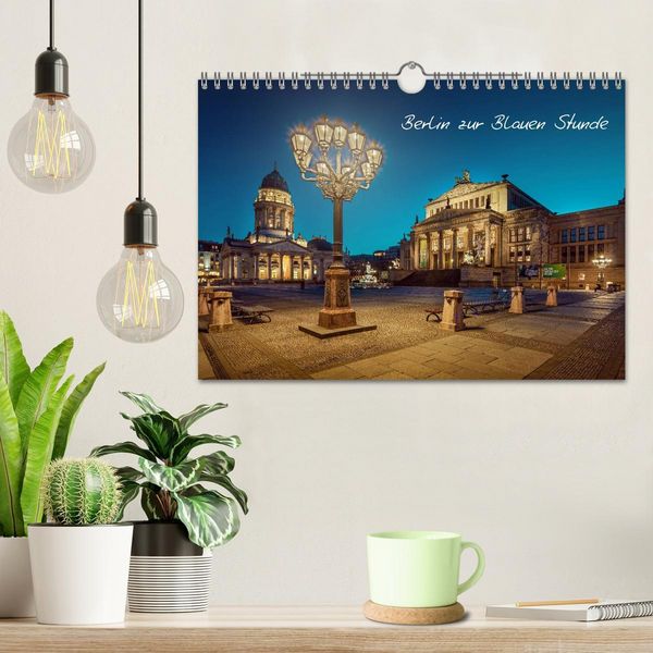 Produktbild: Die Blaue Stunde in Berlin (Wandkalender 2026 DIN A4 quer), CALVENDO Monatskalender