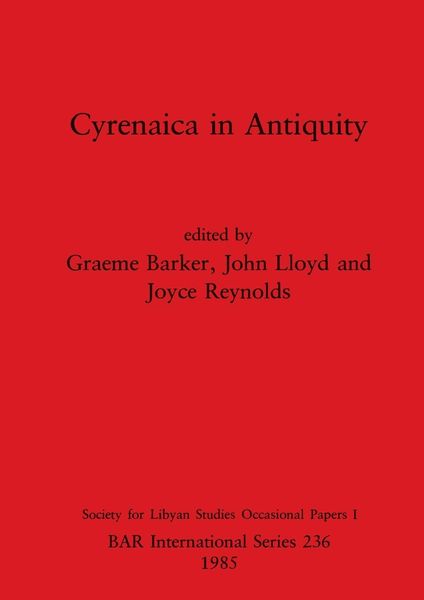 Produktbild: Cyrenaica in Antiquity