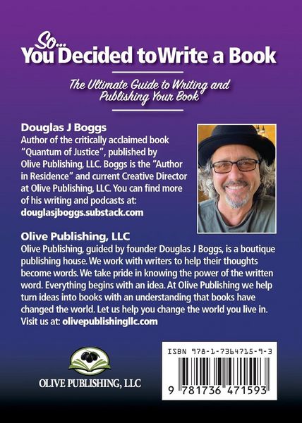 Produktbild: So, You Decided To Write A Book