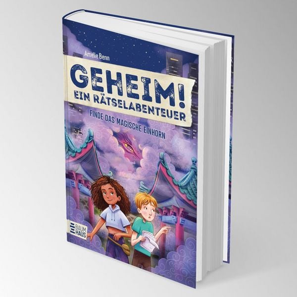 Produktbild: Geheim! Ein R&auml;tselabenteuer - Finde das magische Einhorn