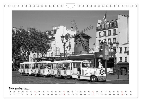 Produktbild: Paris vive la m&eacute;tropole (Wandkalender 2027 DIN A4 quer), CALVENDO Monatskalender